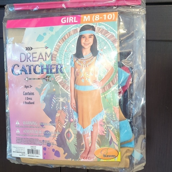 Other - Dream Catcher Costume for Girls - Size M 8-10 NWT